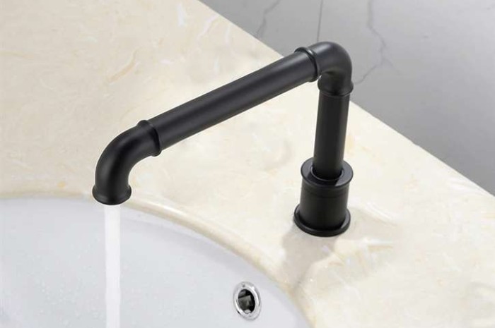 Fontana Couron Commercial Oil Rubbed Bronze Deck Mount Automatic Touchless Sensor Faucet